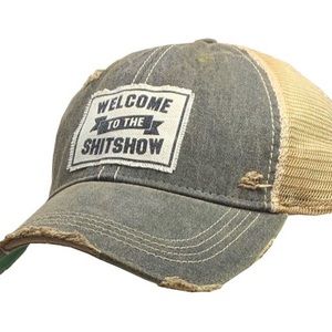 Vintage Distressed Trucker Cap